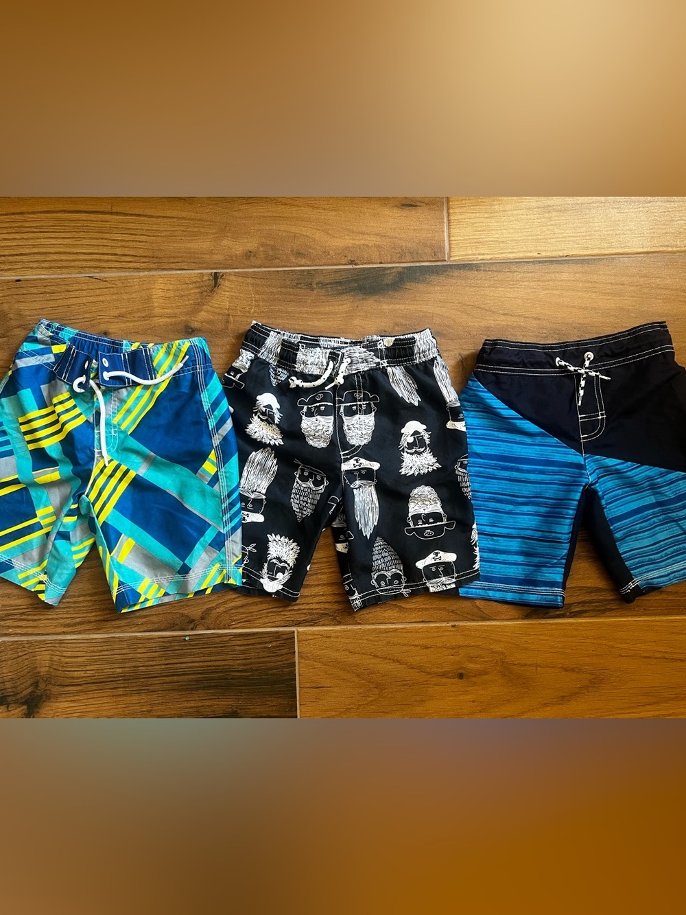 3 Pack Boys Swim Trunks Bundle Size 4/5 🌊